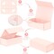 Large Pink Gift Box 12" x 6" x 4" with Lid – Luxury Boxes for Birthday, Valentine's Day, Mother's Day, Christmas, Anniversary, Presents & Gift Packaging (Pink)